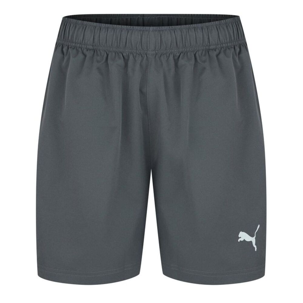 Puma Mens Essential Woven Tracksuit Bottoms / Gray